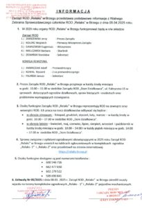 Podstawowe informacje ROD RELAKS w Brzegu